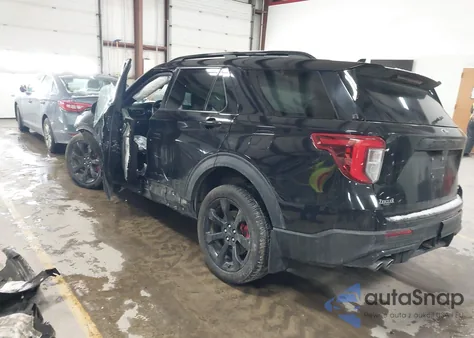 2020 Ford Explorer St from USA, damaged, VIN 1FM5K8GC7LGA98627